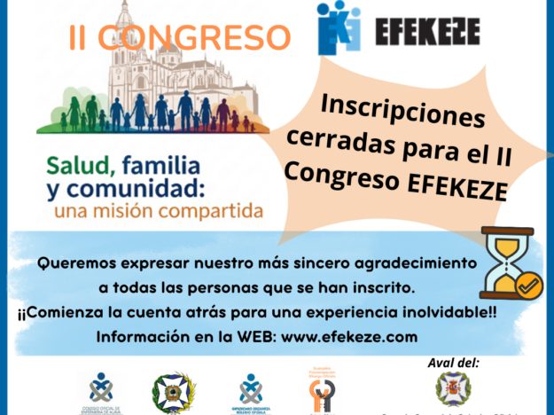 CARTEL-INSCRIPCIONES-CERRADAS-II CONGRESO EFEKEZE