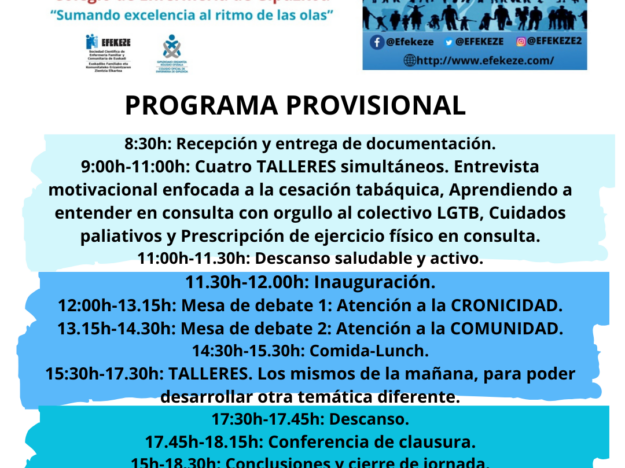 CARTEL-Programa-provisional- XI JORNADA EFEKEZE 2025