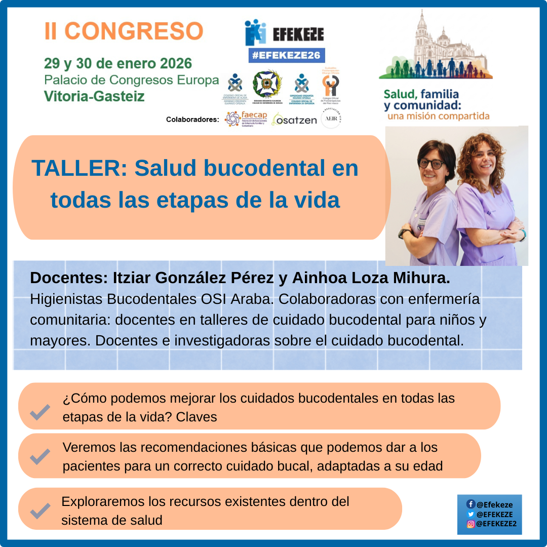 CARTEL-TALLER-SALUD.BUCODENTAL_II CONGRESO EFEKEZE