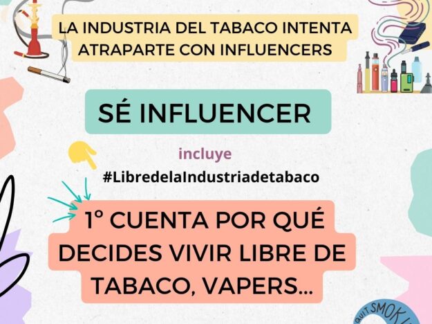 Cartel 1 difusión Día Mundial sin Tabaco FAECAP 2024