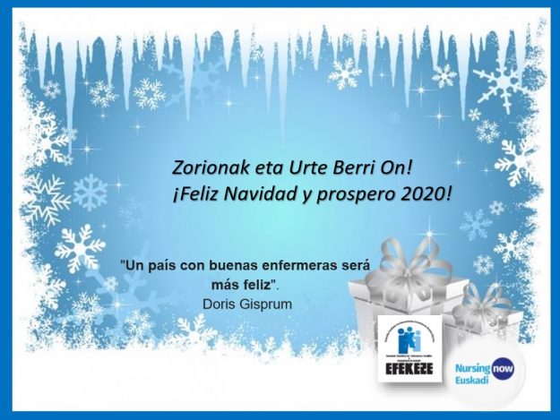 Felicitación NavidadEFEKEZE 2019